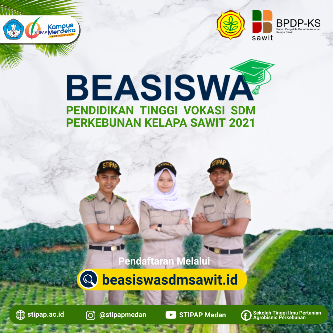 Program Beasiswa Pendidikan Tinggi Vokasi Sdm Perkebunan Kelapa Sawit